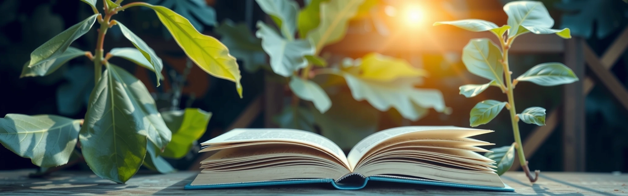 Serene image symbolizing knowledge and growth